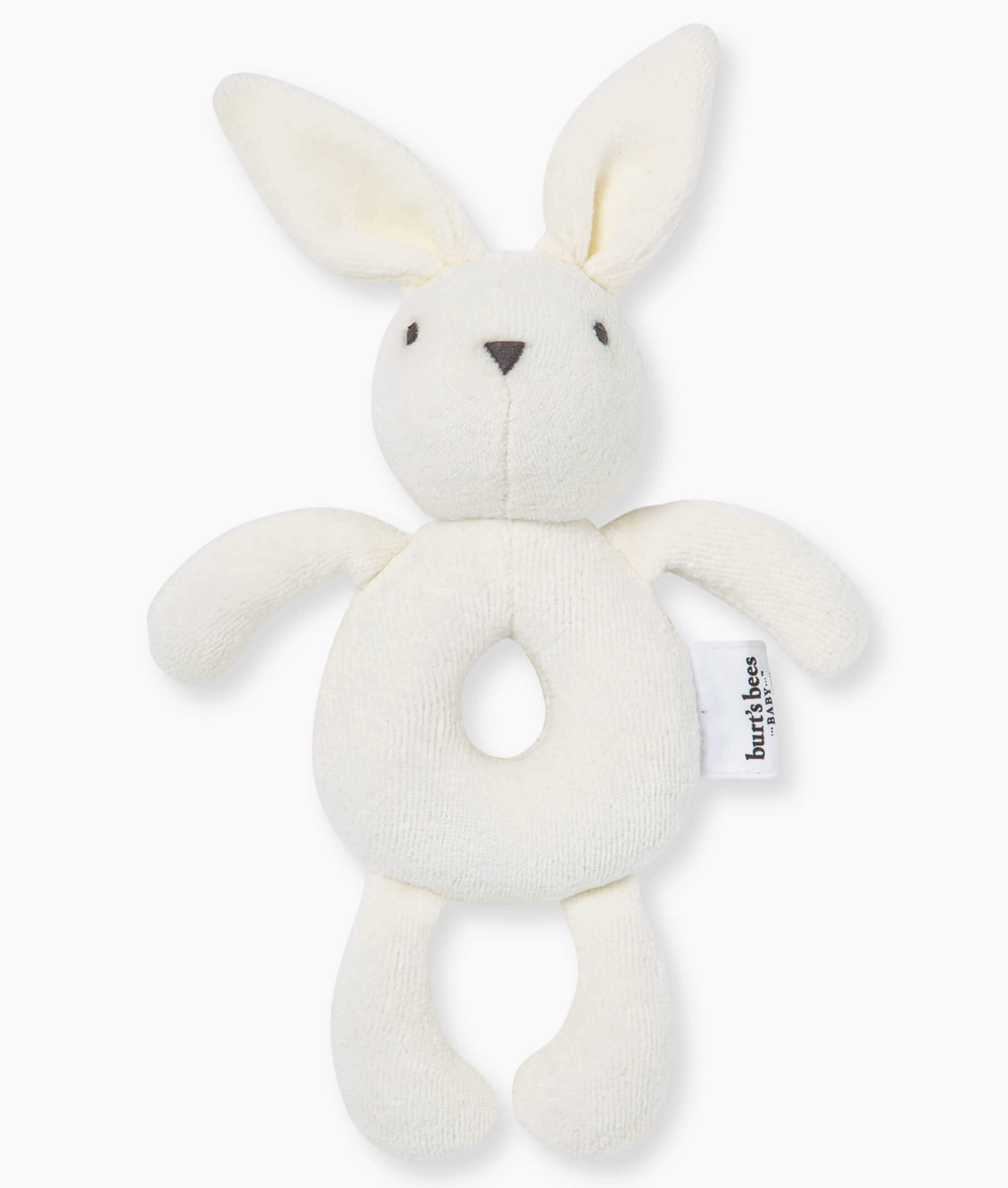 Plush Baby Rattle: Bunny