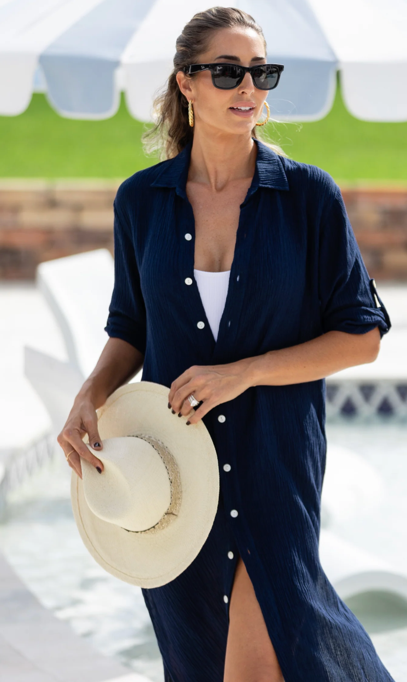 Tulum Dress | Navy