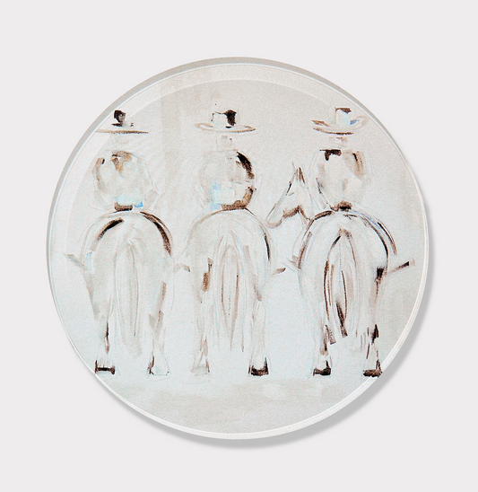 Set of 4 Acrylic Coasters- Three Amigos