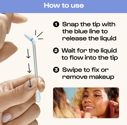 Tip Off - Snap & Swipe Makeup Removing Swabs