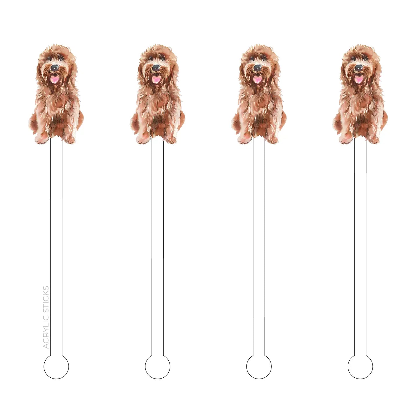 Goldendoodle Stir Sticks