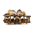 Load image into Gallery viewer, TORTOISE HIBISCUS CLAW CLIP
