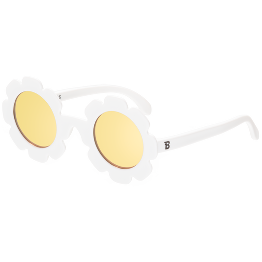Daisy Flower Sunglasses with Mirrored Lens: Ages 0-2