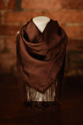 Load image into Gallery viewer, Solid Fringe Scarf: Olive Green
