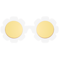 Load image into Gallery viewer, Daisy Flower Sunglasses with Mirrored Lens: Ages 0-2

