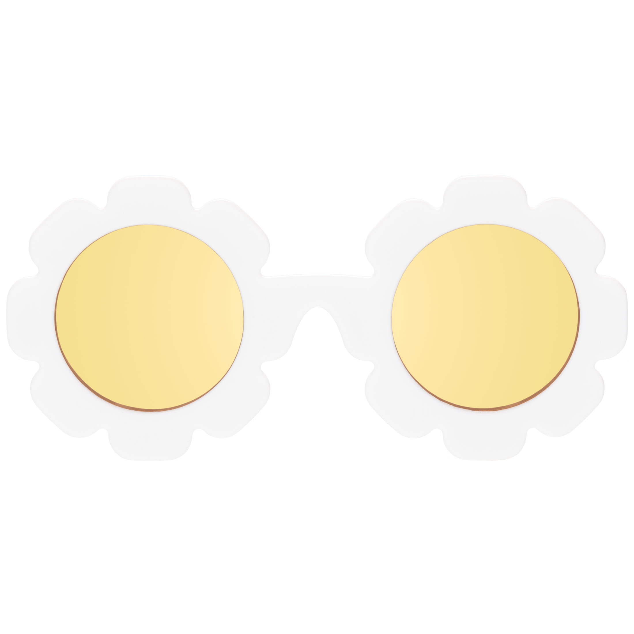Daisy Flower Sunglasses with Mirrored Lens: Ages 0-2