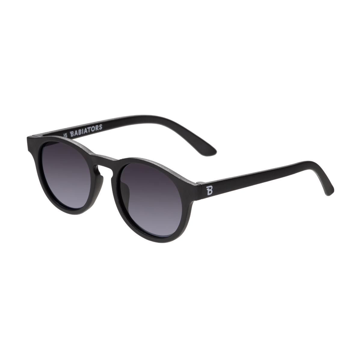Jet Black Keyhole | Smoke Polarized Lens: Ages 0-2