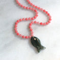 Load image into Gallery viewer, Calla Beaded Necklace - Handmade Jewelry
