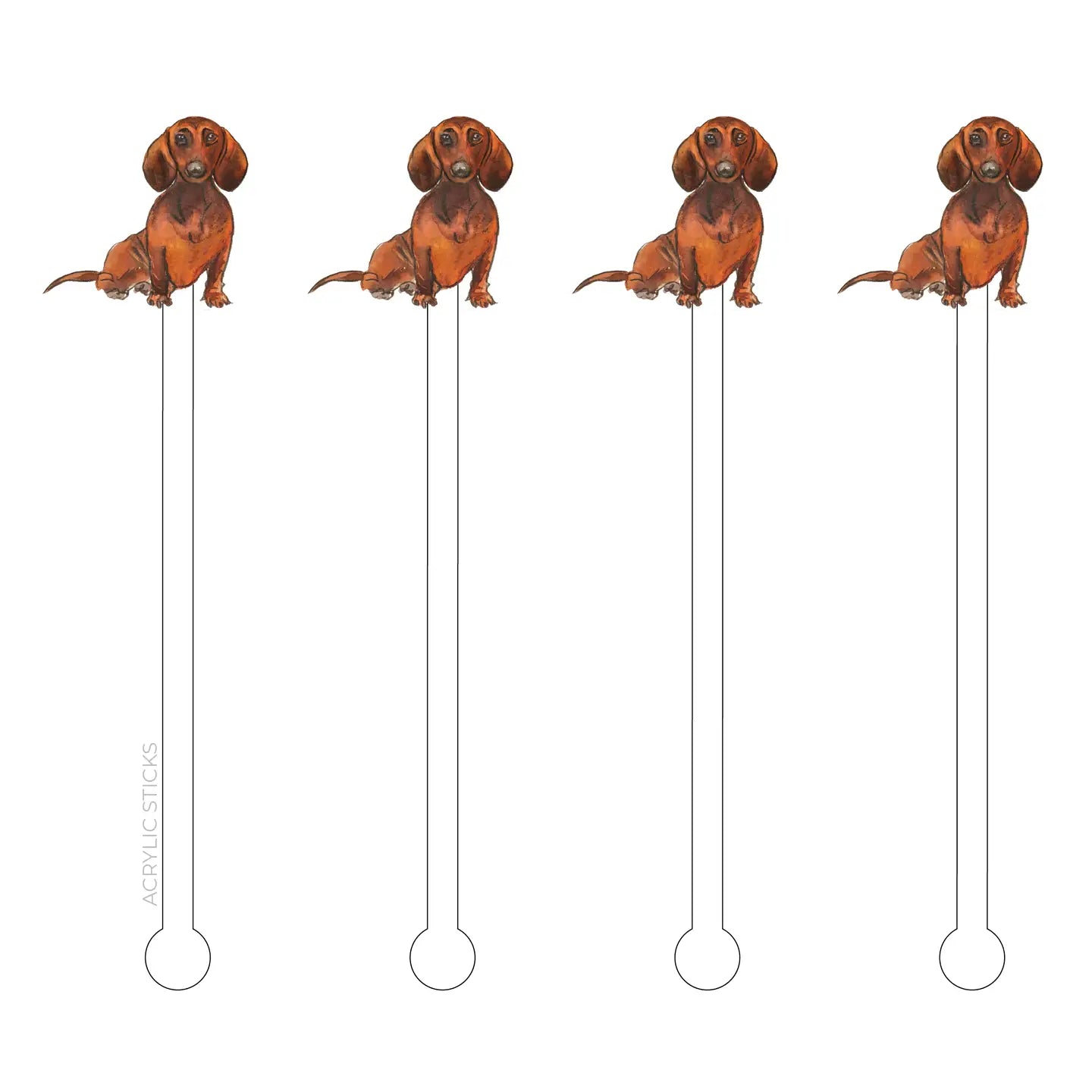 Dachshund Stir Sticks