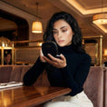 Load image into Gallery viewer, Mila 2 Compact Mirror with LED Lights: Champagne Cream

