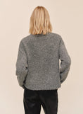 Load image into Gallery viewer, Slouchy Sweater | Charcoal Shimmer
