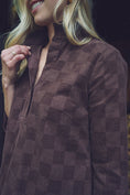 Load image into Gallery viewer, Sophia Dress | Oak Check
