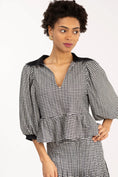 Load image into Gallery viewer, Wren Top | French Gingham
