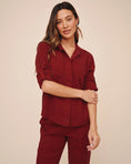 Load image into Gallery viewer, Crimson Button Down
